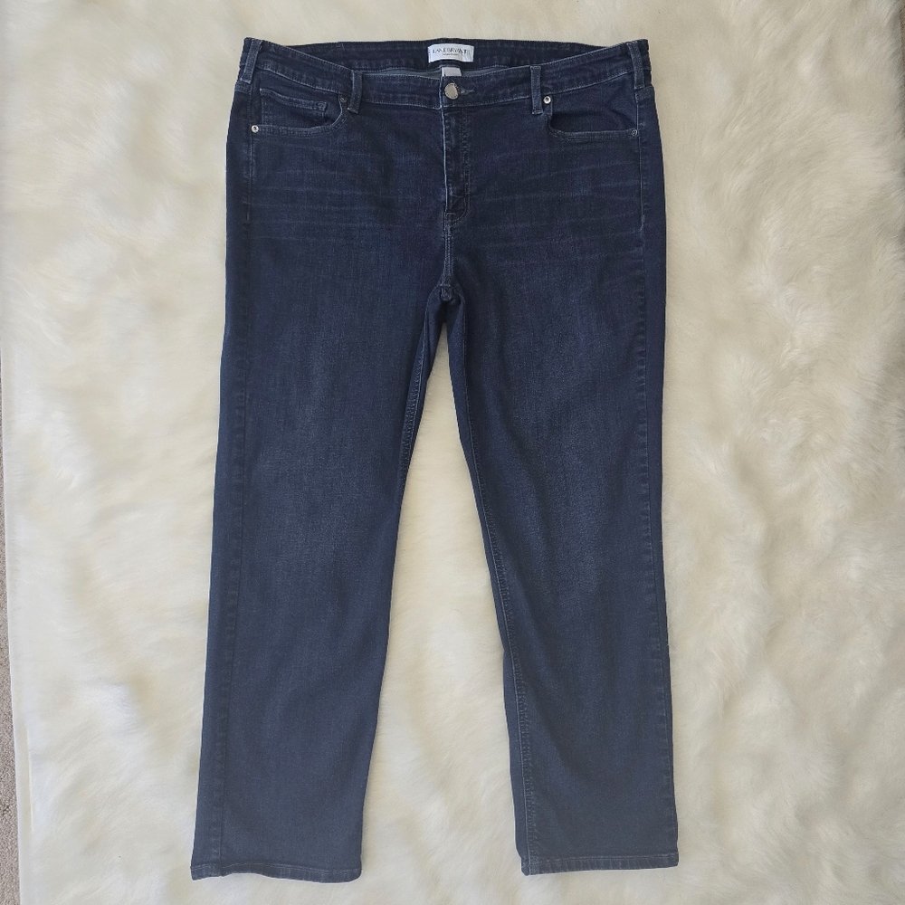 Lane Bryant Straight Jeans 22S Short